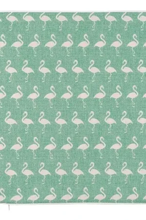 Paiement Sécurisé Housse de Coussin Motif Flamants