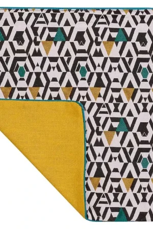 Housse de Coussin Motifs Géométriques Vente Flash