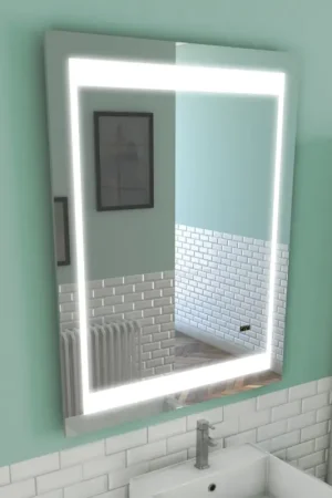 Miroir Led Silver Futura Prix Réduit