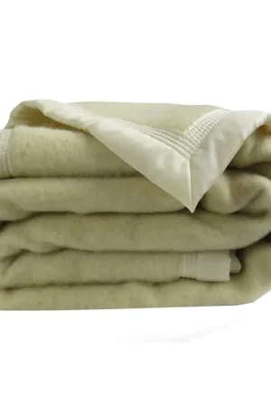 Dernier Modèle Couverture Pure Laine Vierge 600g/m2 bicolore