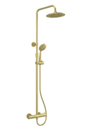 Achat Immédiat Colonne de douche thermostatique dorée