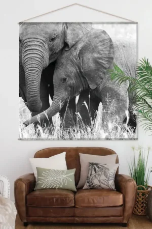 Toile murale ELEPHANT Prix Cassé