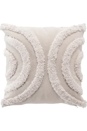 Certifié Coussin déhoussable aux motifs tuftés