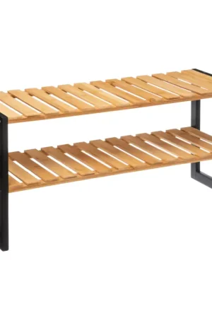 Banc à chaussures en bambou Dernier Modèle