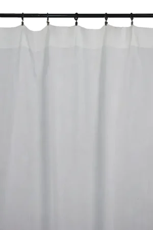 Acheter En Ligne Rideau gaze de coton ajustable finition bourdon