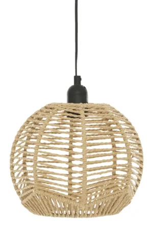 Populaire Suspension en corde naturelle