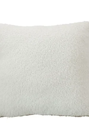 Acheter Direct Coussin déhoussable tissu bouclé
