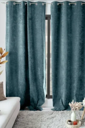 Prix Cassé Rideau thermique en velours doublé polaire