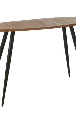 Console ovale en bois recyclé Top Vente
