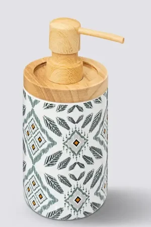 Bon Plan Distributeur de savon motif ethnique