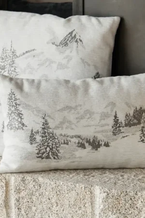 Housse de Coussin Sapins Enneigés Must-Have