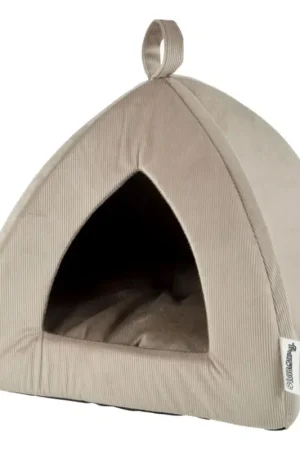 Dernière Chance Tente velours côtelé pour chat