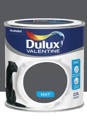 Affaire À Saisir Peinture acrylique mat DULUX VALENTINE Crème de couleur Anthracite
