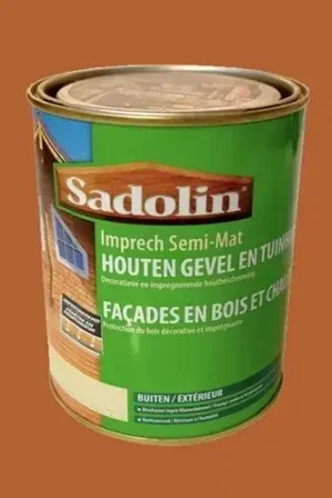 Lasure SADOLIN (Woodlover) Impregnant Semi-mat Noyer africain Promotion Saisonnière