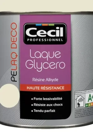 Peinture laque CÉCIL PELAQ DECO Satin Fleur de coton Prix Bas