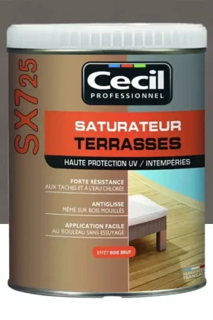 Saturateur Terrasses CECIL SX725 Cèdre gris Marque