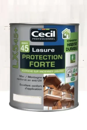 Acheter En Ligne Lasure Protection Forte CECIL LX545+ Bois blanchi