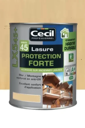 Lasure Protection Forte CECIL LX545+ Incolore Solde