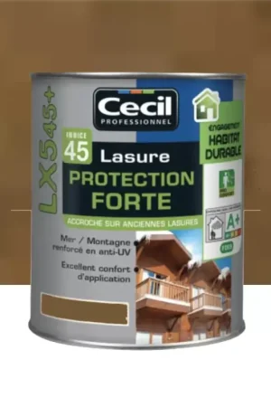 Pas Cher Lasure Protection Forte CECIL LX545+ Chêne