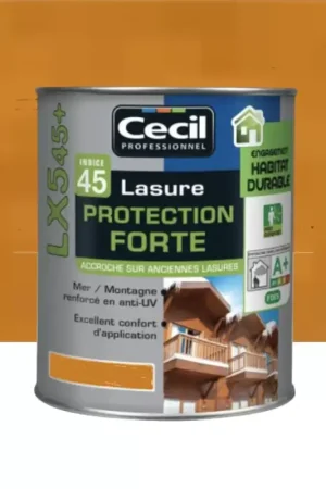 Lasure Protection Forte CECIL LX545+ Châtaignier Commander Vite