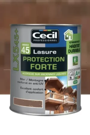 Lasure Protection Forte CECIL LX545+ Noyer Commander Vite