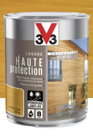 Lasure Haute Protection V33 Les Intemporelles Chêne clair Authentique