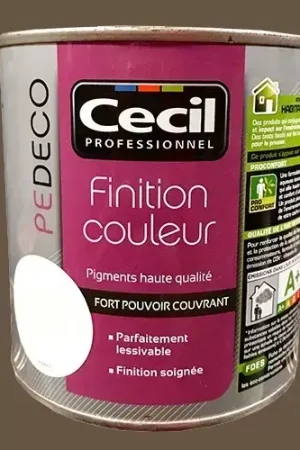 Petit Prix CECIL PE DECO Finition Couleur Moka Satin