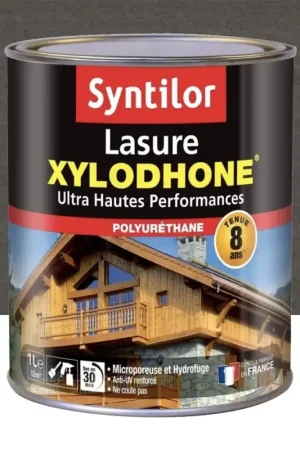 Livraison Express Lasure SYNTILOR Xylodhone 8 ans Anthracite