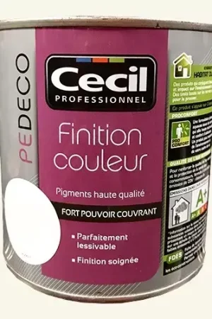 CECIL PE DECO Finition Couleur Kaolin Mat Retour Gratuit