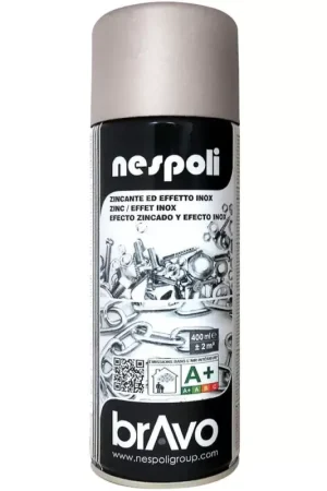 Peinture Aérosol NESPOLI - Zinc Galvanisation à froid (182012) Pas Cher
