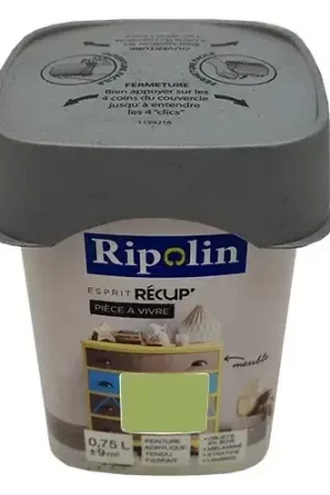 RIPOLIN Peinture Esprit Récup' Pièce à vivre Vert granny Marque