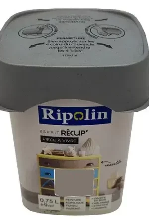 RIPOLIN Peinture Esprit Récup' Pièce à vivre Argile Vente Directe
