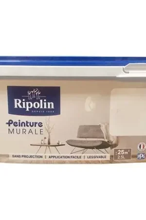Offre Exclusive RIPOLIN Peinture Murale Blanc Satin