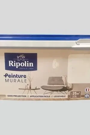 Produit De Marque RIPOLIN Peinture Murale Gris souris Satin
