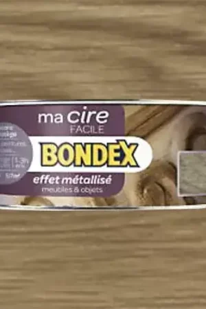 BONDEX Ma Cire Facile Effet métallisé Wengé or Remise