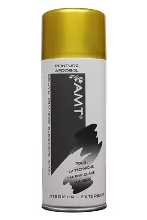 AMT Aérosol Couleur Effet doré Jaune (BPA102) Expédié Aujourd'hui