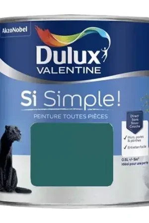 Top Vente Peinture Dulux Valentine Si Simple! Le Vert canard