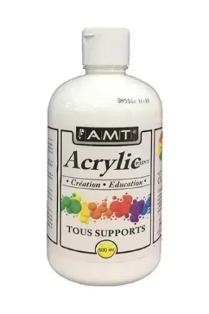 Achat Immédiat AMT Fevicryl Acrylique éducative & créative Blanc (ACE01)