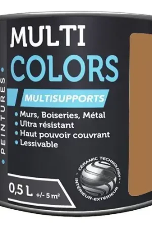 Peintures Multi Colors BÂTIR Satin Soyeux Cannelle Top Vente