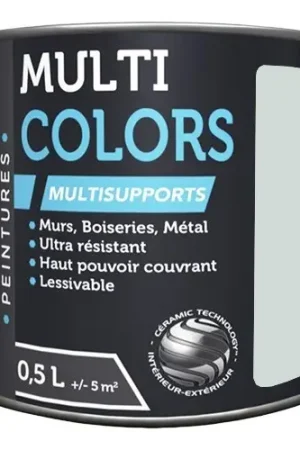 Offre Exclusive Peintures Multi Colors BÂTIR Satin Soyeux Cendre vert