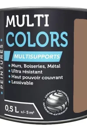 Achetez Aujourd'hui Peintures BÂTIR Multi Colors Mat Poudré Terre de Sienne
