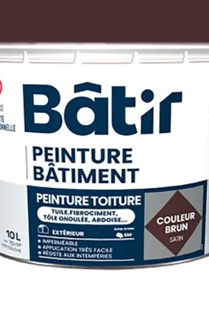 Commander Maintenant Peinture Toitures BÂTIR Brun