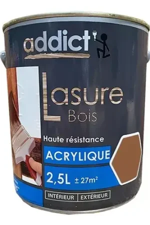 Nouvel Arrivage Lasure Acrylique addict Chêne clair