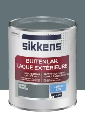 Laque Extérieure SIKKENS Satin Vert antique Affaire À Saisir