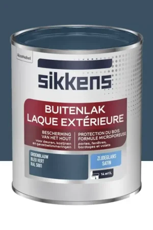 Acheter En Ligne Laque Extérieure SIKKENS Satin Bleu vert