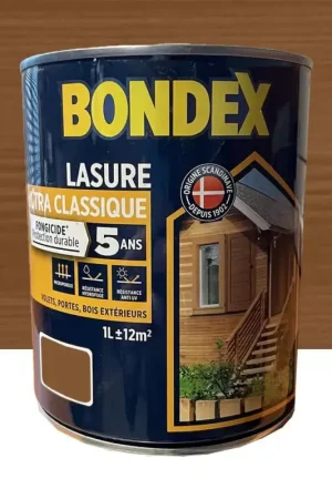 Lasure BONDEX Ultra Classique Fongicide 5 ans Chêne moyen Marque