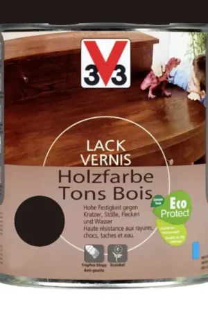 Offre Spéciale Vernis V33 Ton Bois Wengé satin