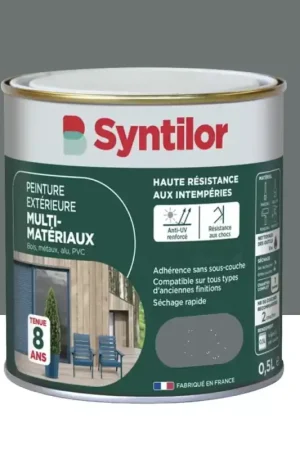 Achetez Aujourd'hui Peinture Multi-Matériaux Extérieure SYNTILOR Gris basalte