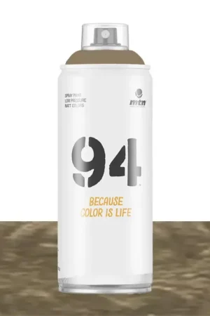 Bombe de peinture aérosol MTN 94 Or métallisé Paiement Sécurisé