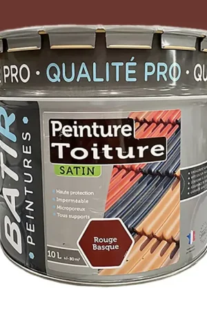 Achetez Aujourd'hui Peinture Toitures BÂTIR Rouge Basque